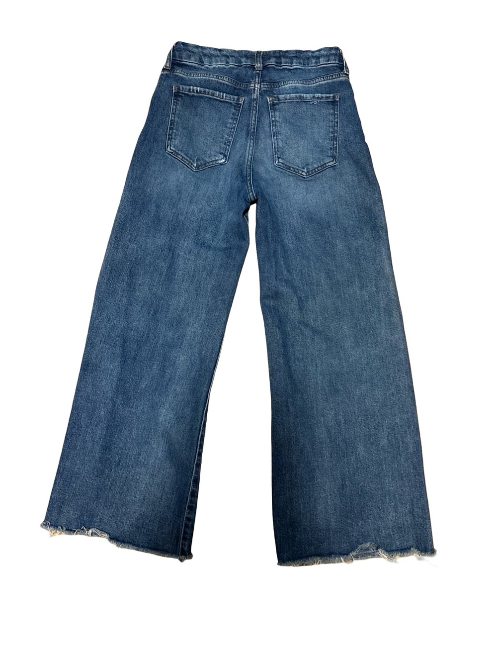 Kut from the Kloth Wide-Leg Blue 70’s Wide Leg Denim Jeans - Picture 4 of 9